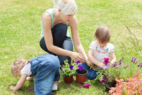 Garden care specialists in North Ockendon improving a landscape
